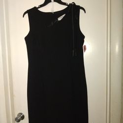 Danny & Nicole Black Dress Size 14 (Large)