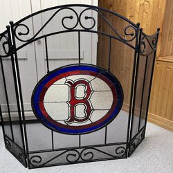 Red Sox Fireplace Wood Stove Front Display