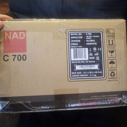NAD C 700 BluOS Streaming Amplifier - Black