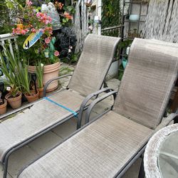 2 Set Of Pool Patio Bed Chair
