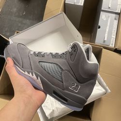 Jordan 5 wolf grays