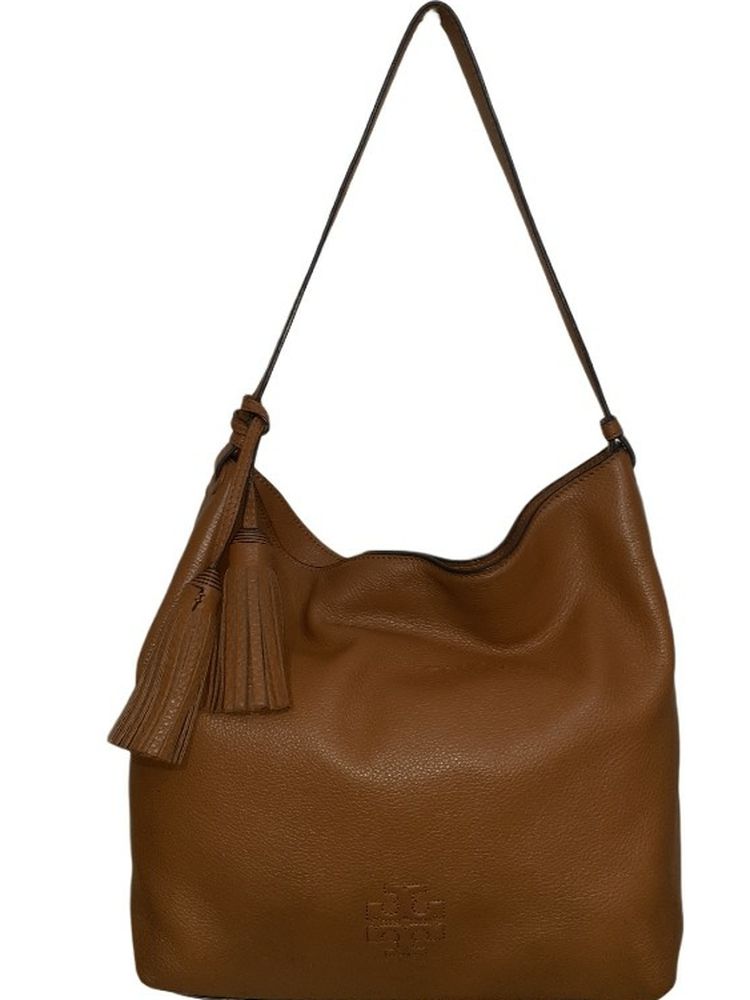 Tory Burch Thea Nutmeg Hobo Leather Bag, $450