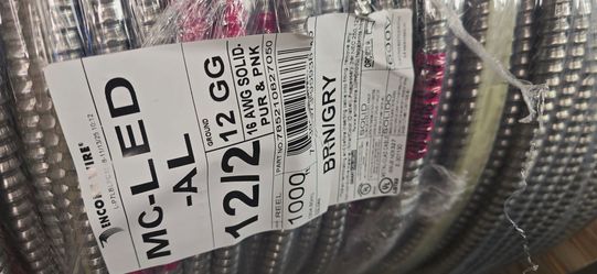 Mc12/2 277v  dimin 0/10 wire  1000ft