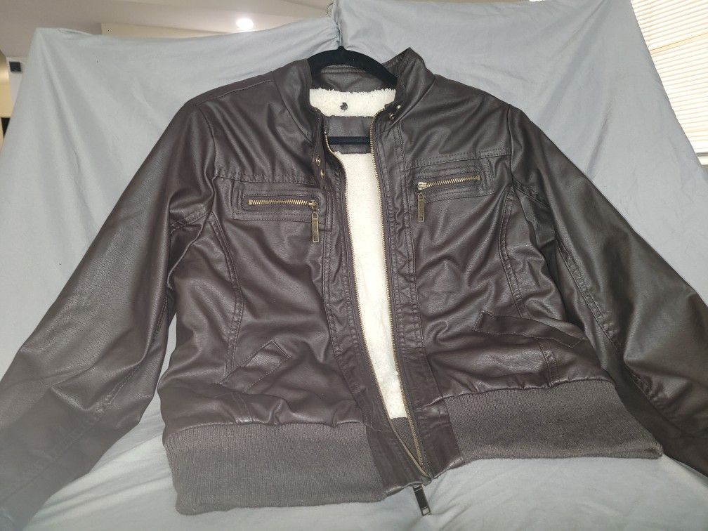 Brown Leather Jacket