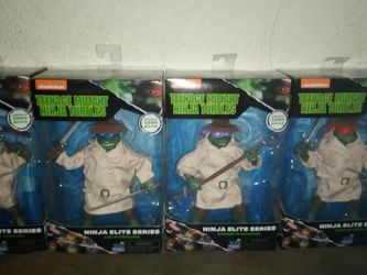 Nickelodeon Teenage Mutant Ninja Turtles Ninja Elite Series Turtles In Disguise Action Figures Set