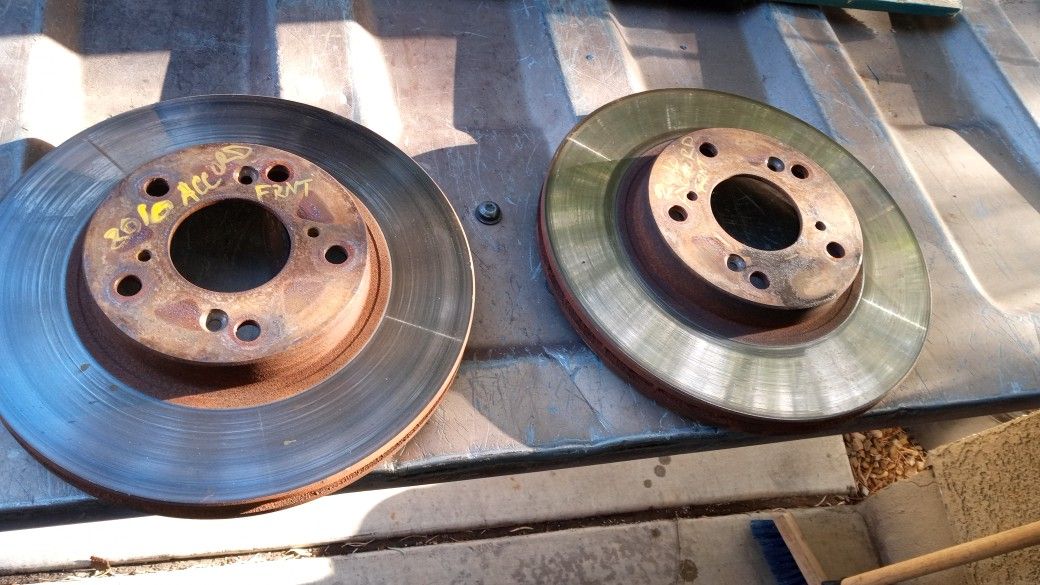 Honda Accord Front Rotors $10