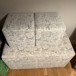 Ottoman Chest With Mini Chairs