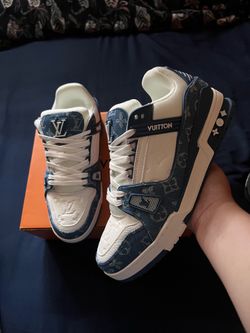 Lv blue trainers