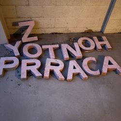 Metal Sign Letters