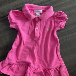 ralph lauren girl dress (3M)