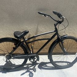 Schwinn Midway cruiser bike, 29-inch wheels, 7 speeds