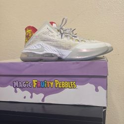 LeBron 19 Fruity Pebbles Size 10 Lightly Worn 