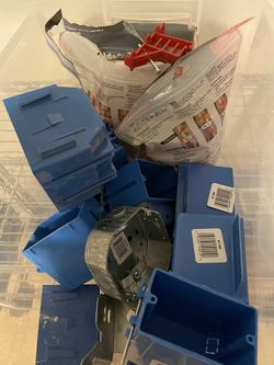 Electric Boxes, Wire Clips