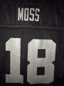 Raiders:Randy Moss YOUTH Jersey