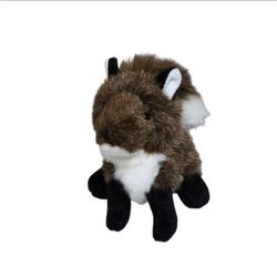 Folkmanis Folktails Mini Red Fox Finger Puppet 4.5" Stuffed Animal Cute Baby GUC