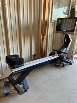 Nordic track rowing machine