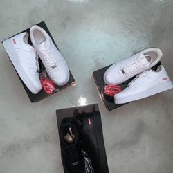 Supreme Air Force 1 Black & White ⛔️SOLD OUT⛔️