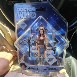 Doctor Who Leela from The Face of Evil (1977) 4th Doctor Action Figure RARE MIB