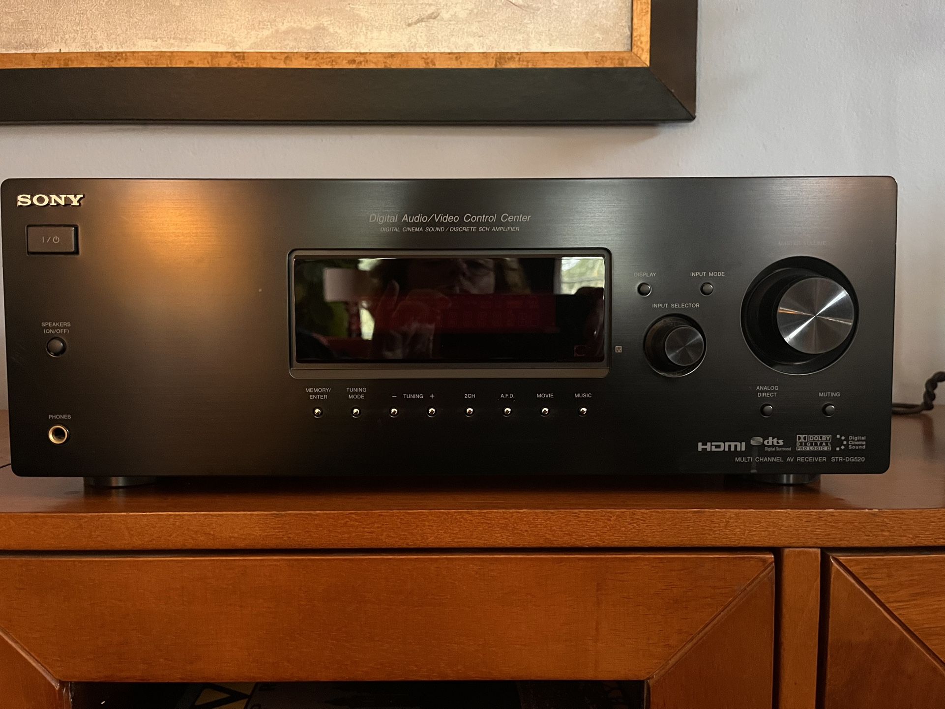 SONY AV RECEIVER STR DG-520