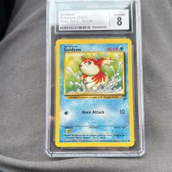 Goldeen - 76/130 CGC NM/mint 8