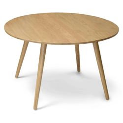Article Seno 47" Round Dining Table - Oak