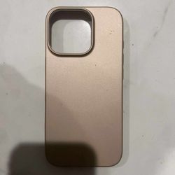 Rose Gold Magnetic Phone Case For iPhone 16 Pro
