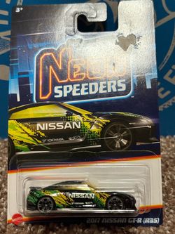 Hot Wheels Neon Speeders 2017 Nissan GT-R (R35)