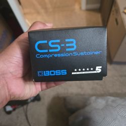 BOSS CS-3 Compression Sustainer For Guitars