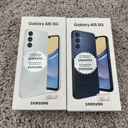 Two Unlocked A15 5g Samsungs