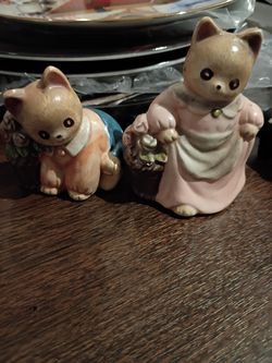 Vintage salt & pepper shakers
