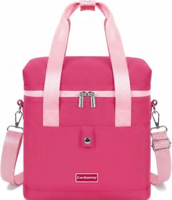 Cerbonny Pink Insulated Lunch Bag
