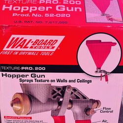 Texture pro 200  Hopper Gun   New