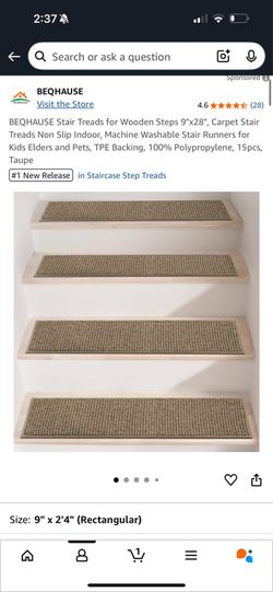Stair carpet