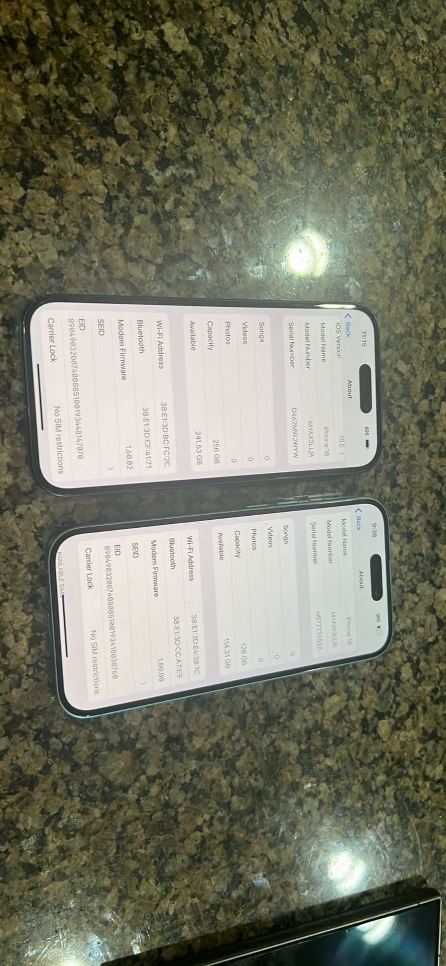 Apple iPhone 16 Factory Unlocked With Warranty