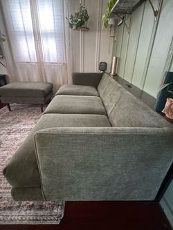6-Pc  Mid-Century Living Room Set