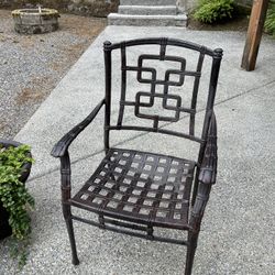 Wrought Iron Outdoor Chairs 