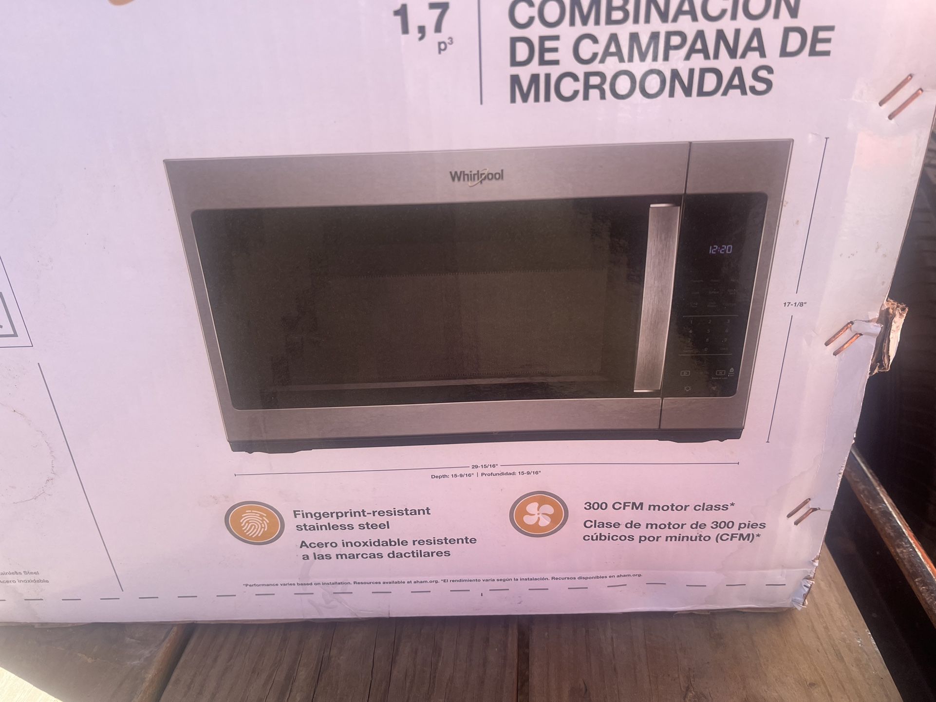 Whirlpool Microwave