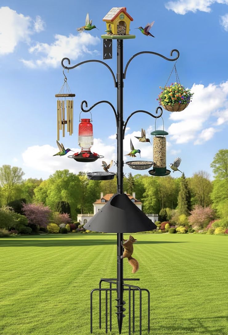 Bird Fedder 93” Shepherd Hook