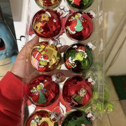 Grinch Christmas ornaments