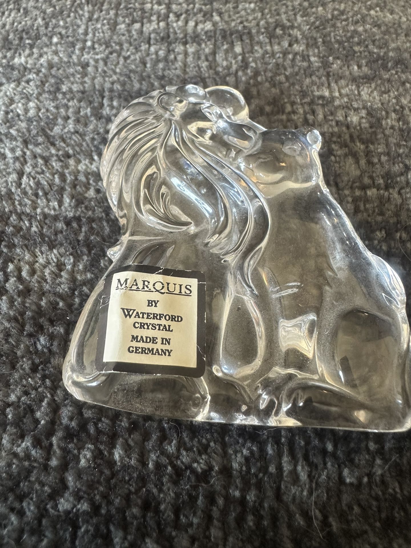Marquis by Waterford lion ornament