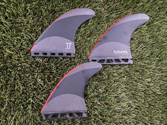 Futures JJF Techflex Carbon Thruster Fin Set – Large – John John Florence