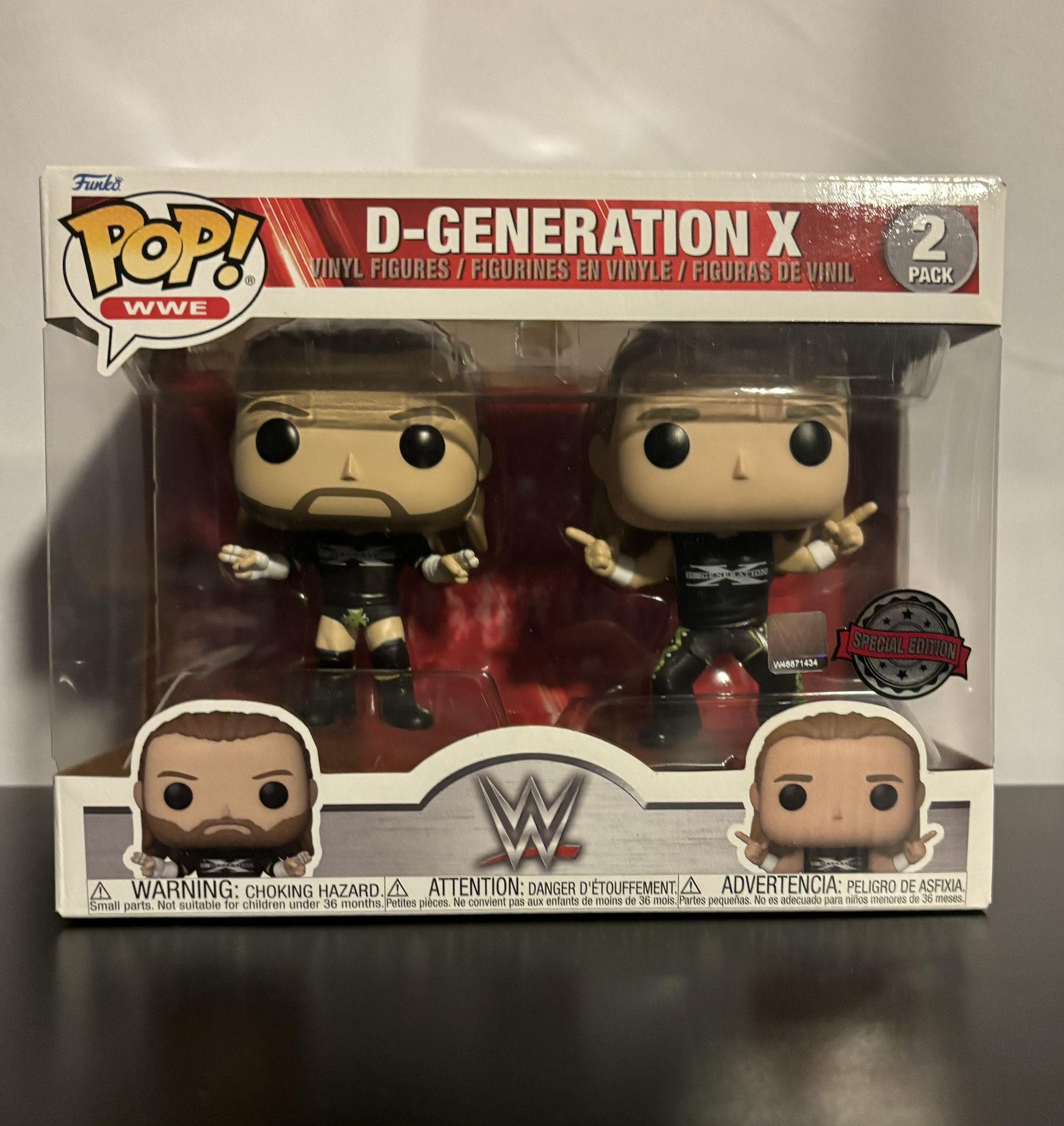 WWE D-Generation X Funko 2 Pack Set