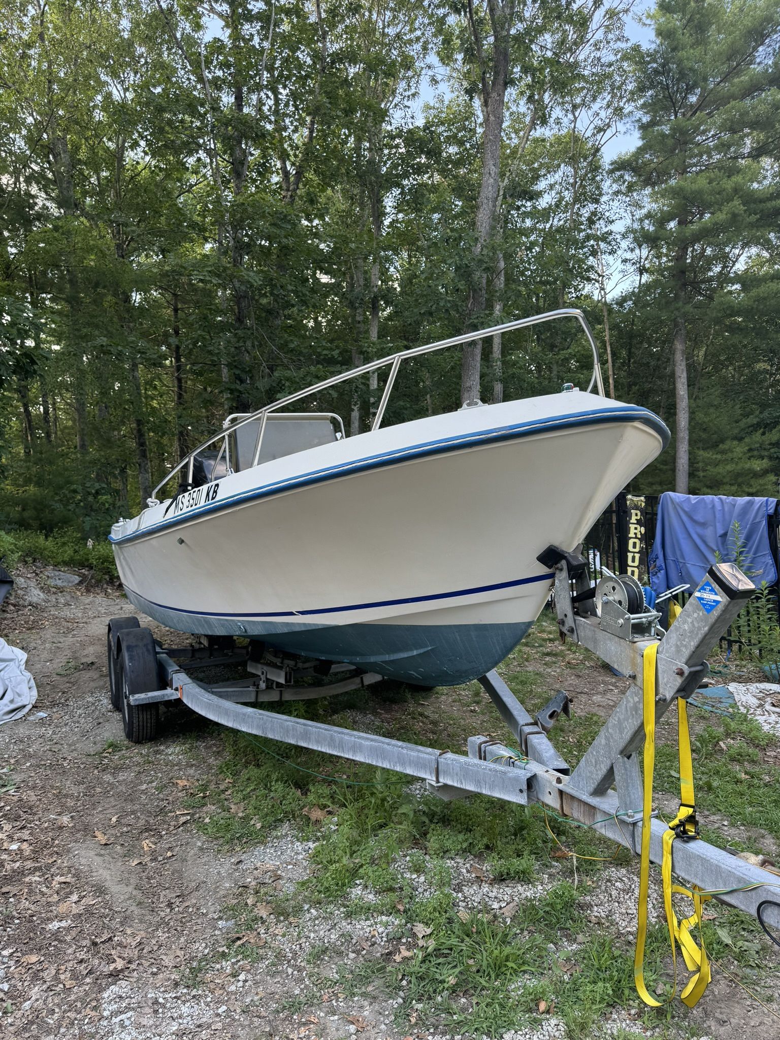 1983 Aquasport Osprey 196