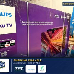 55”PHILIPS Qled 4K SMART TV