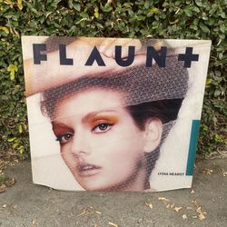 Large Fashion Model Advertising Display