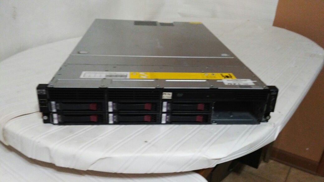 5 HP Proliant DL180 G5 Servers, Ea. Have 24 GB RAMs, 1.8 TB HD Ds, DVDs
