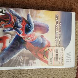 Nintendo Wii Amazing Spiderman 