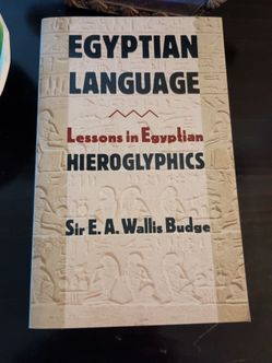 Nice Paperback Egyptian Language Book.