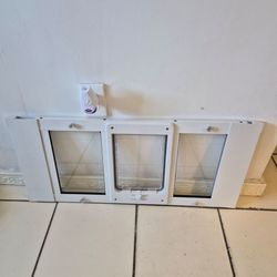 “Sliding Glass Door Pet Door”
For cats