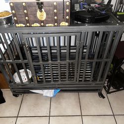 Dog Cage Crate  Stainless Steel 